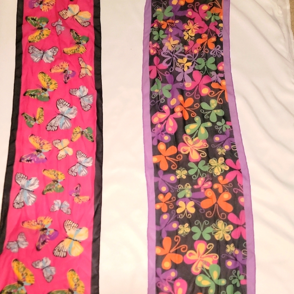 Colorful Butterfly Scarves